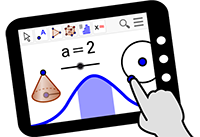 Activité Poisson avec Geogebra sur iPad