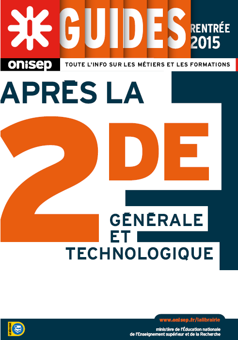 guide onisep « après la classe de seconde générale et technologique »