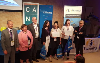 Cérémonie de remise du prix national d’eTwinning