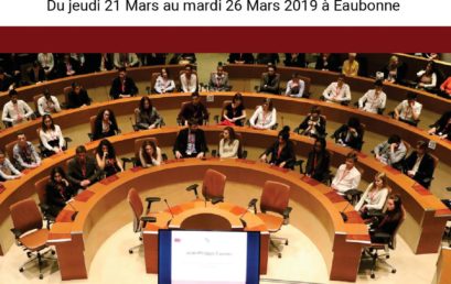 46ème Session Nationale Parlement Européen des Jeunes – France