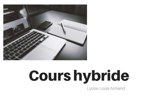 Enseignement hybride