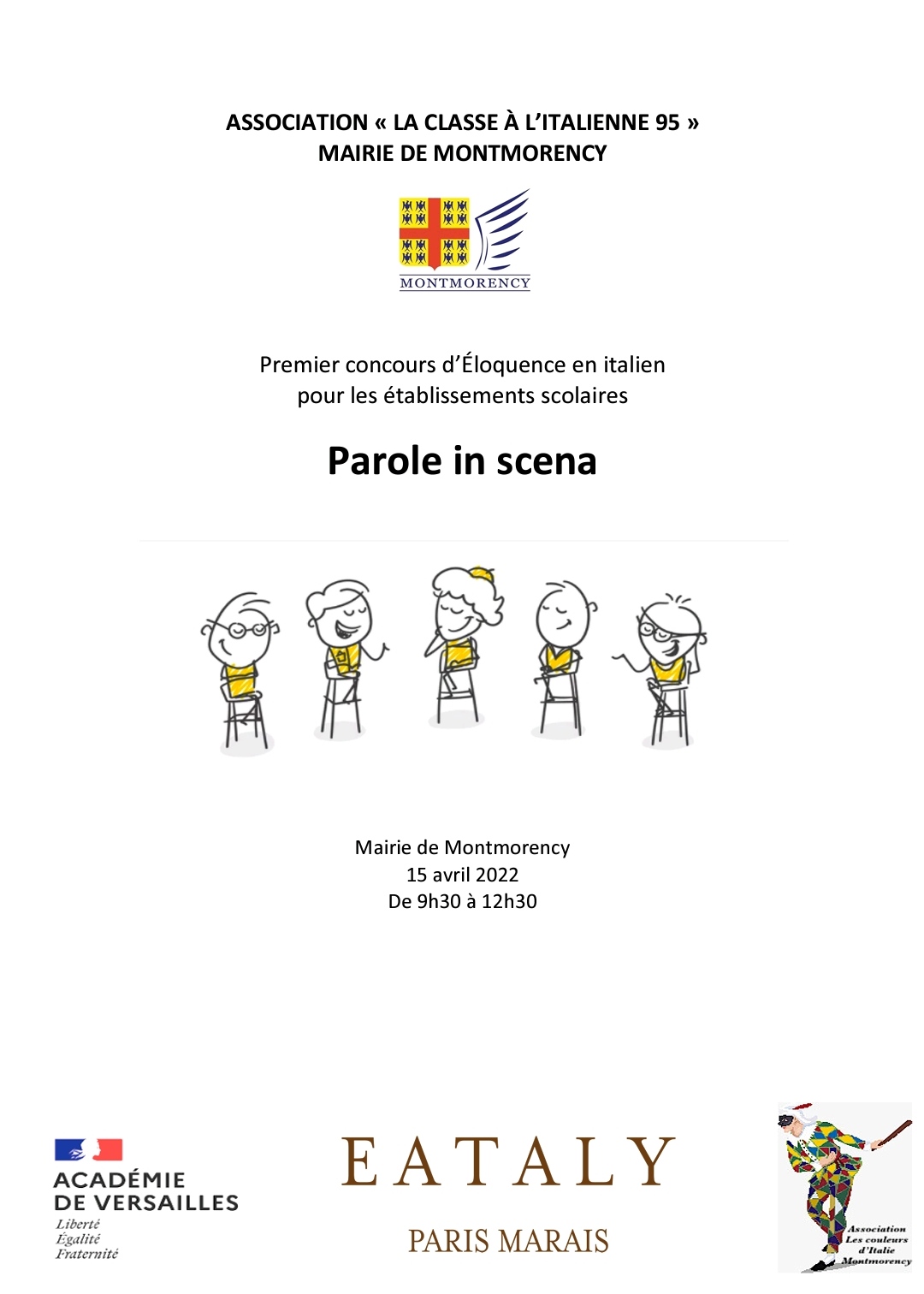 « Parole in scena »