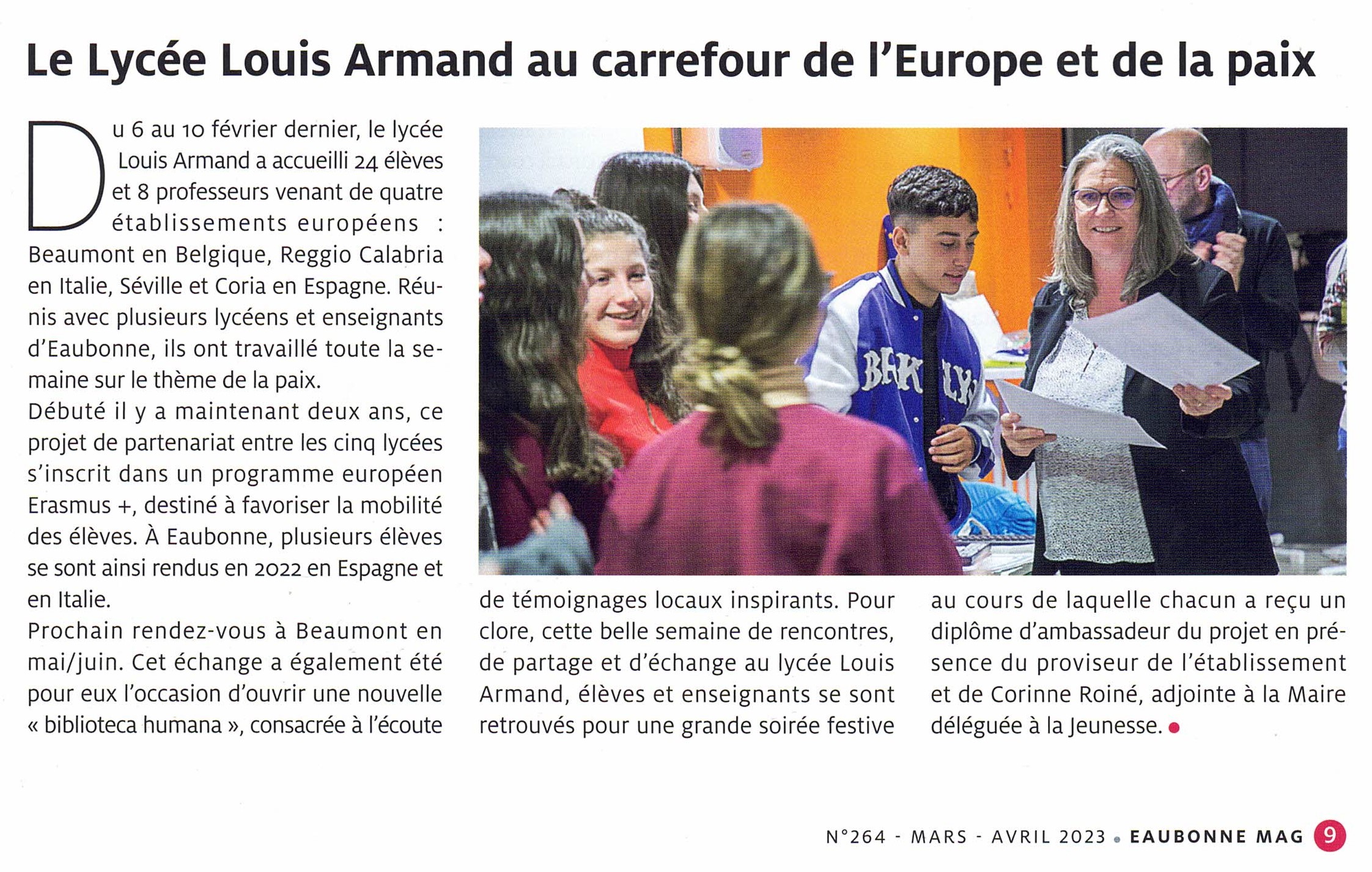 La semaine Erasmus+ au lycée