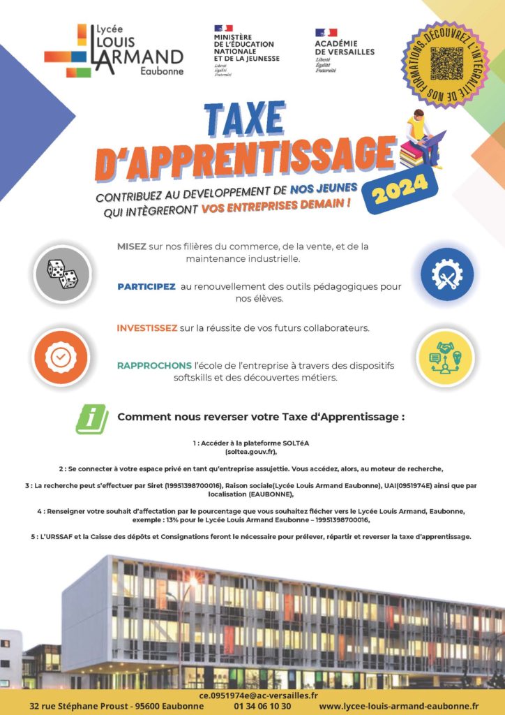 taxe apprentissage 2024