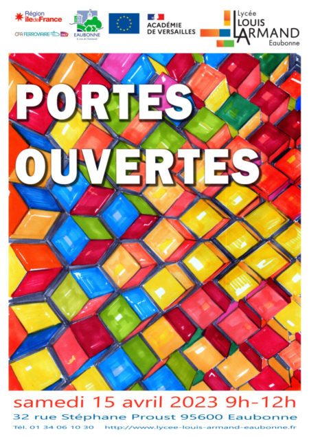JPO 15 AVRIL 9h -12h JPO 15 AVRIL 9h -12h