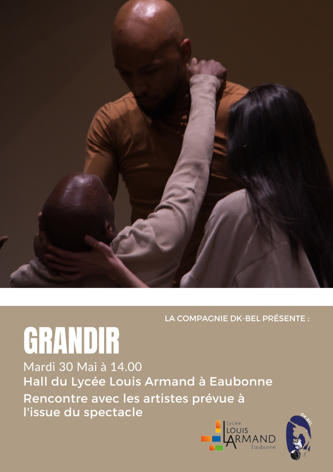 “Grandir”, un spectacle de danse inclusive de la compagnie DK-BEL