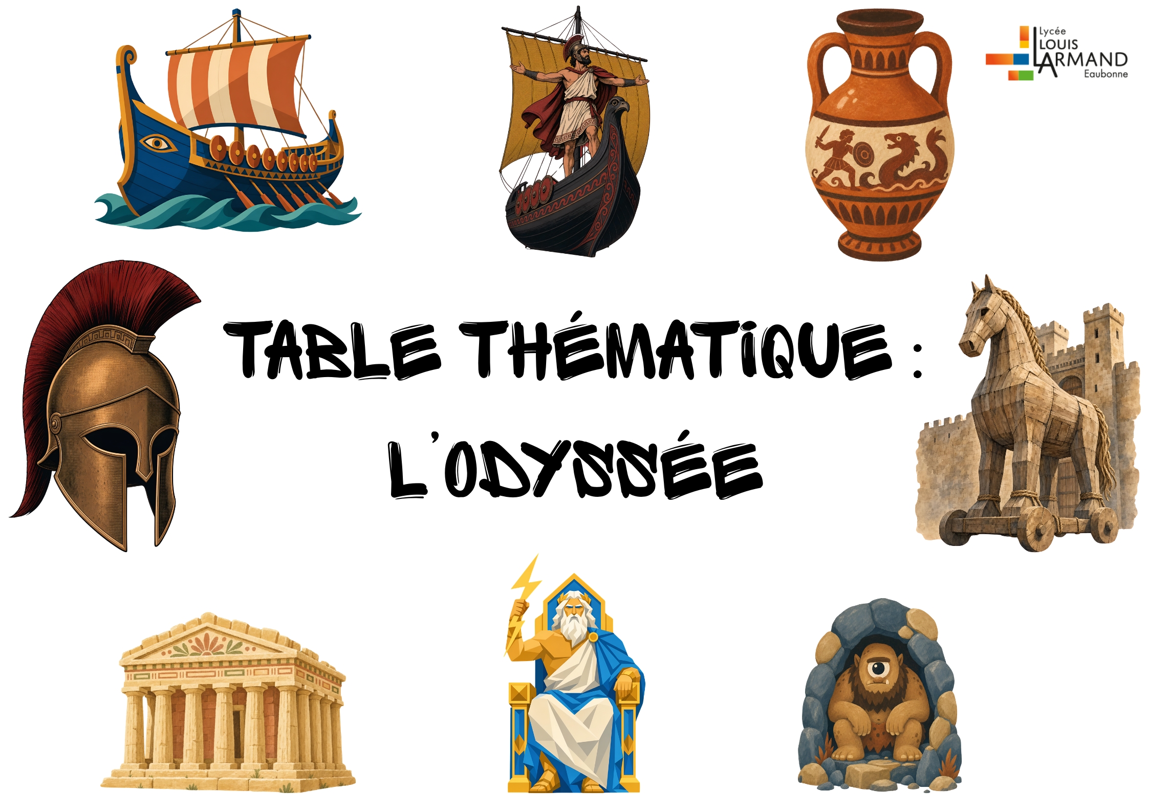 Embarquez avec Ulysse pour l’Odyssée ! Embarquez avec Ulysse pour l’Odyssée !